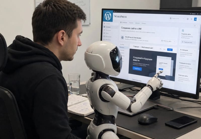 Как создать сайт на WordPress с помощью ИИ